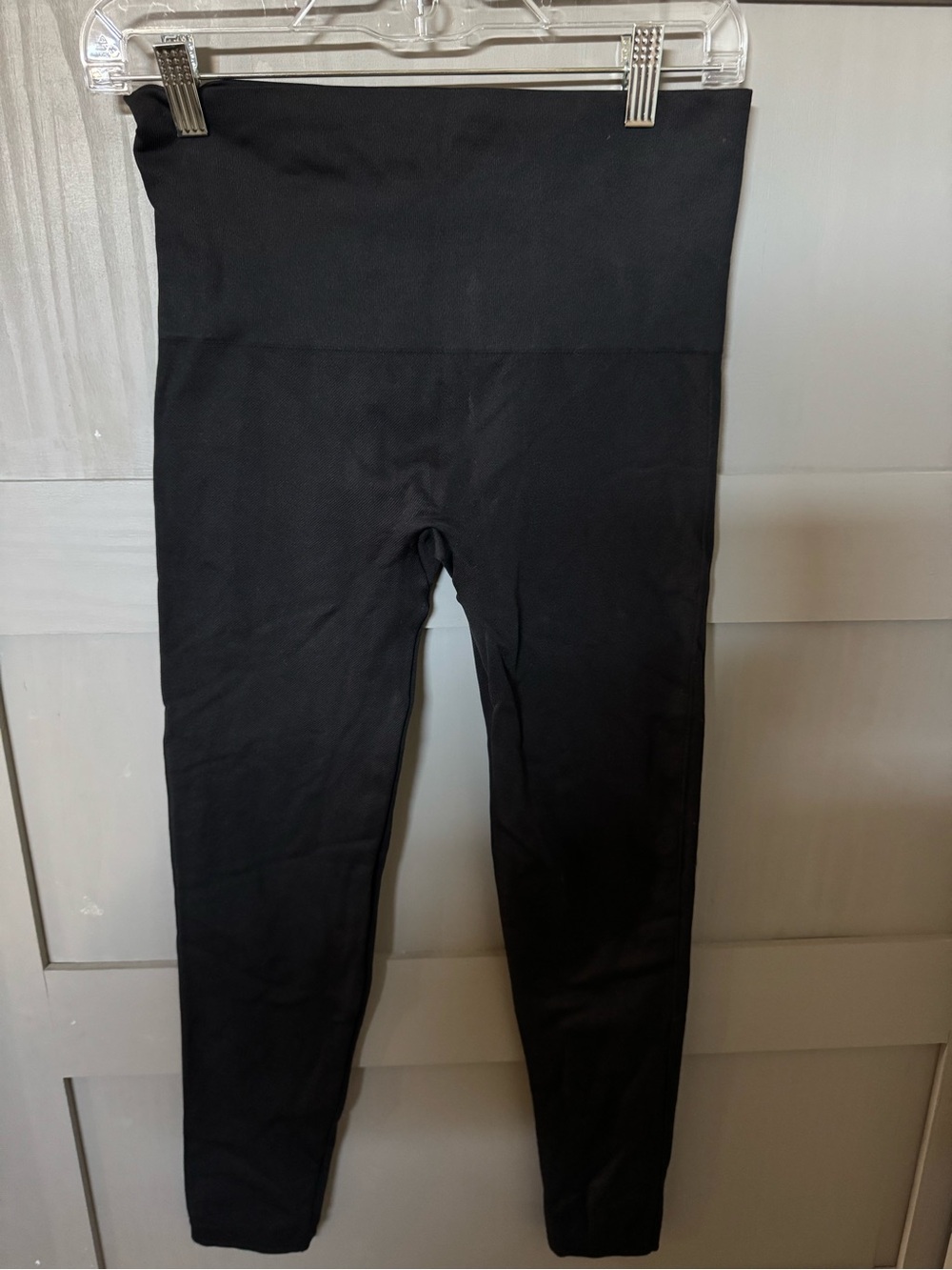 SPANX women Black High-Waist Leggings